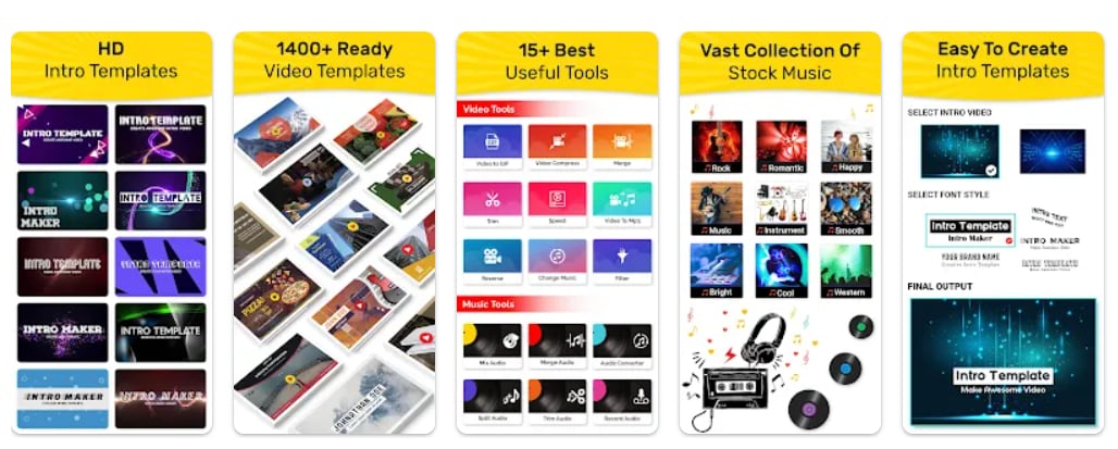videoadking app promo video maker