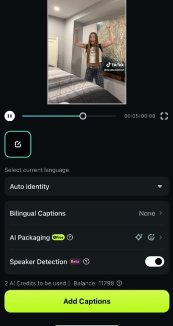 speaker detection