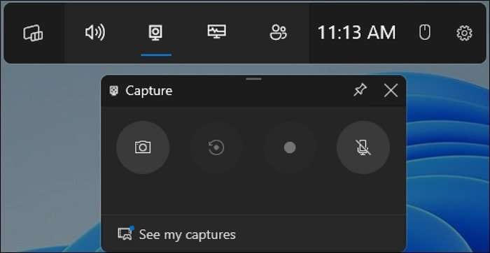 see your captures