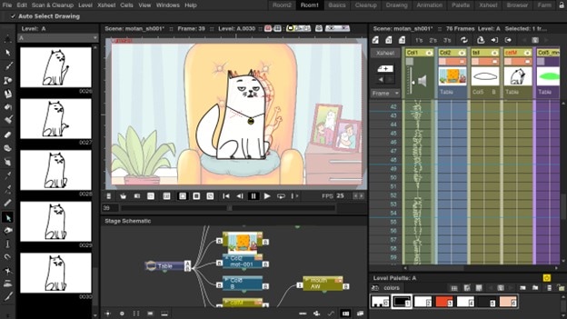 opentoonz interface