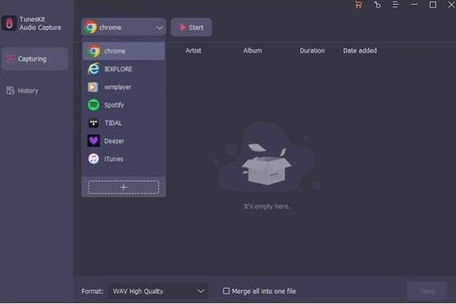 tuneskit audio capture review