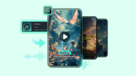 ai audio to video generator