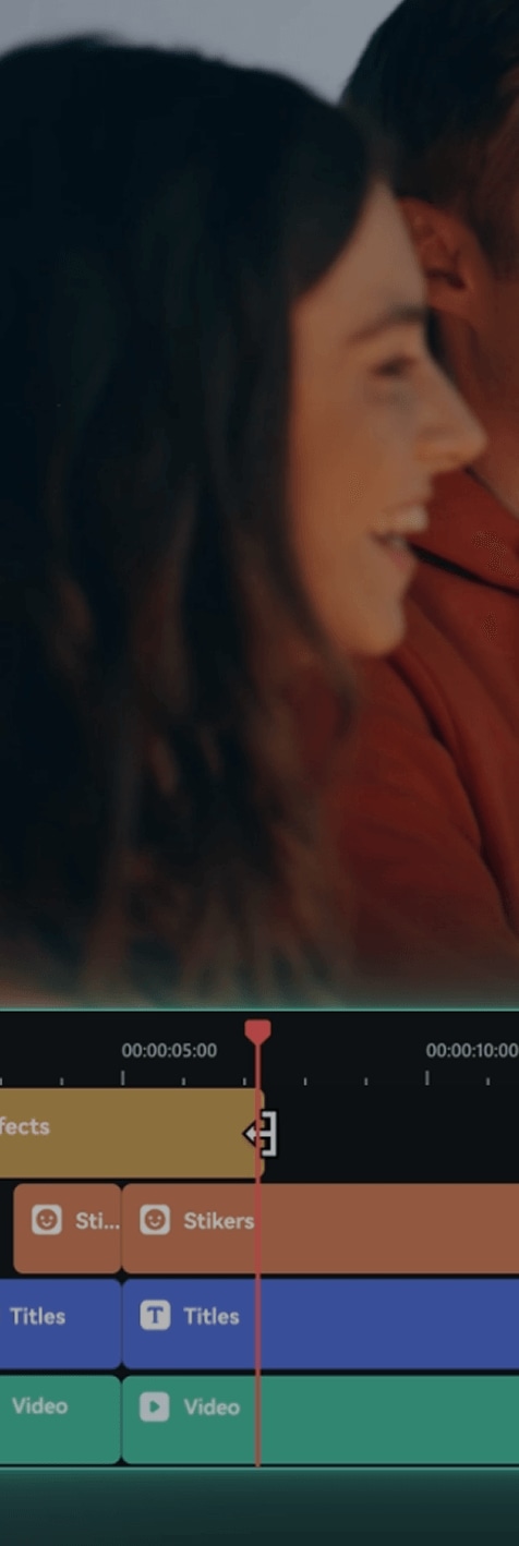 timeline video editing