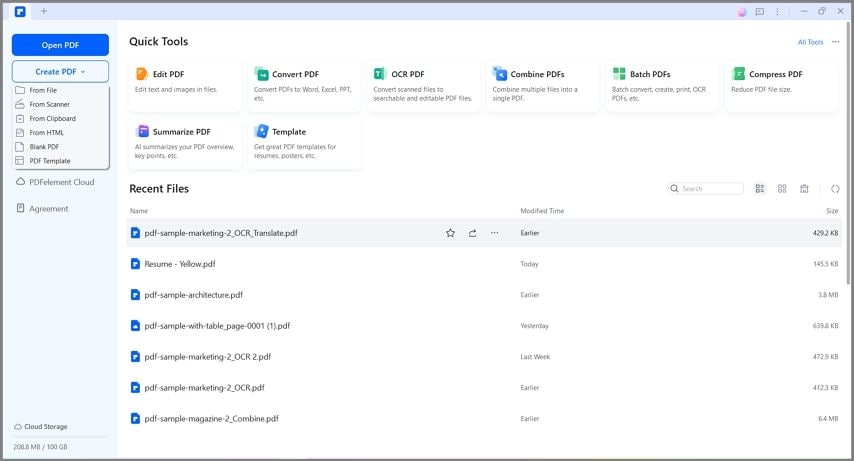 open pdf yp spell check