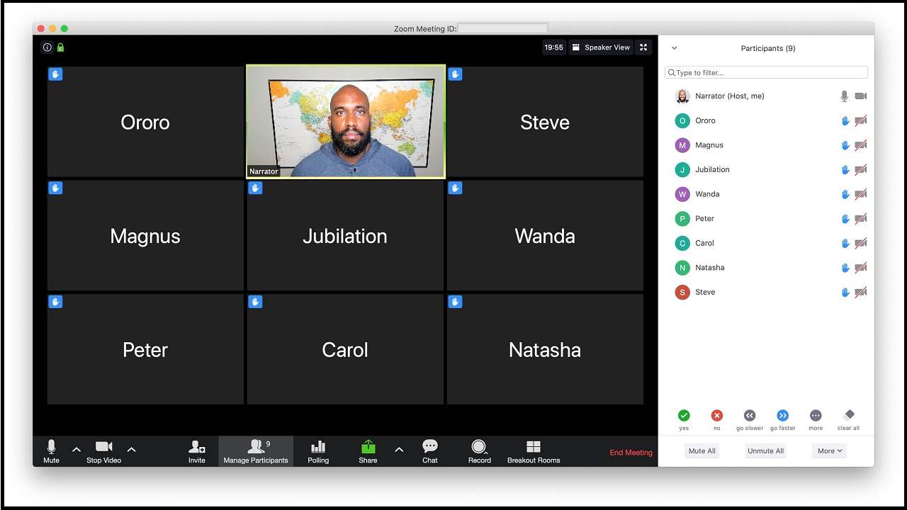 Zoom Meeting Video Beispiel