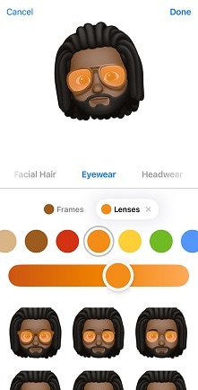 Customize Memoji on iPhone